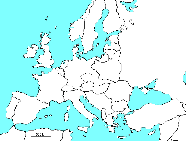 1500 Political Map Of Europe Quiz By Addiebialick